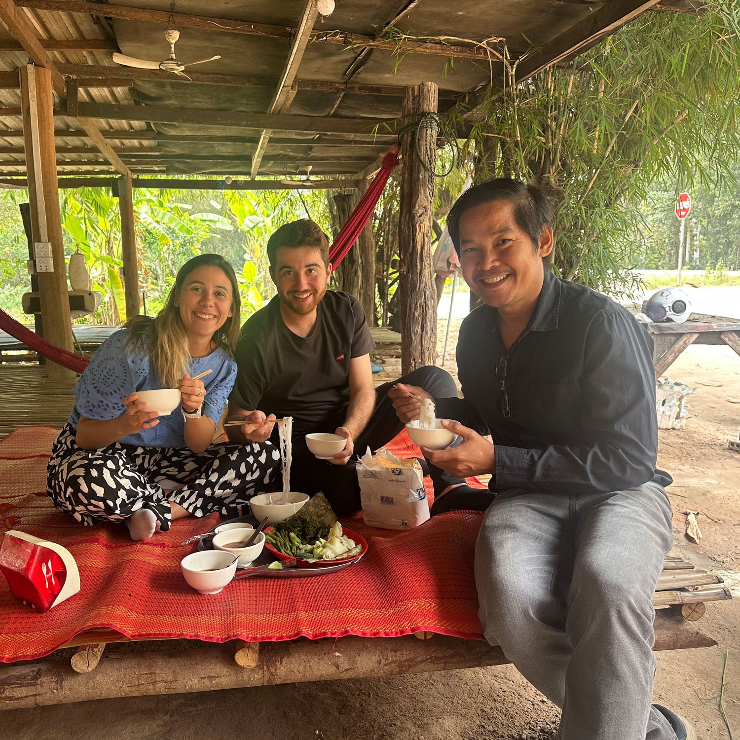 Tasting local food