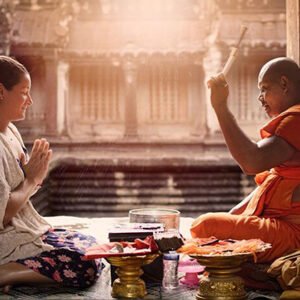 Angkor Temples & Monk Blessing