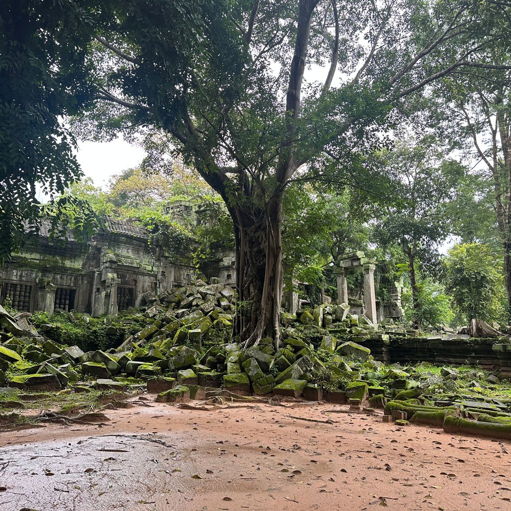 Beng Mealea in the Wet Season